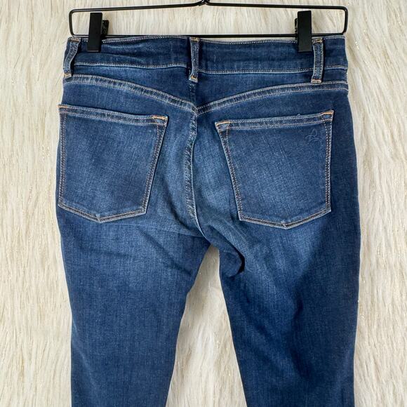 DL1961 Womens Emma Power Legging Dark Wash Cashel Jeans Mid Rise Stretch 27 - Picture 5 of 10